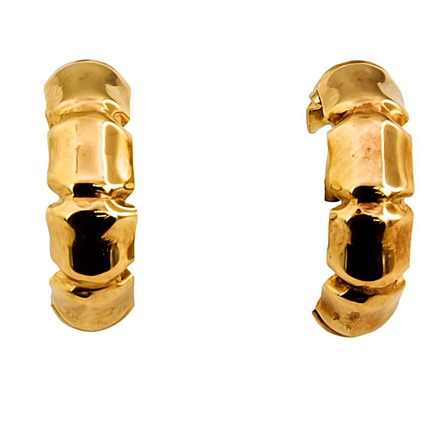 9ct Gold 1.3g Hoop Earrings
